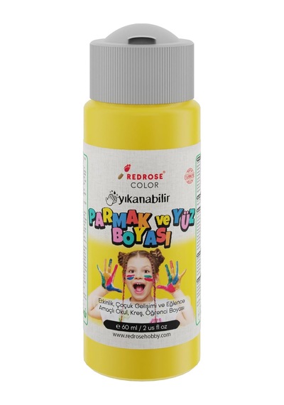 Sarı Parmak Boyası 60 Ml