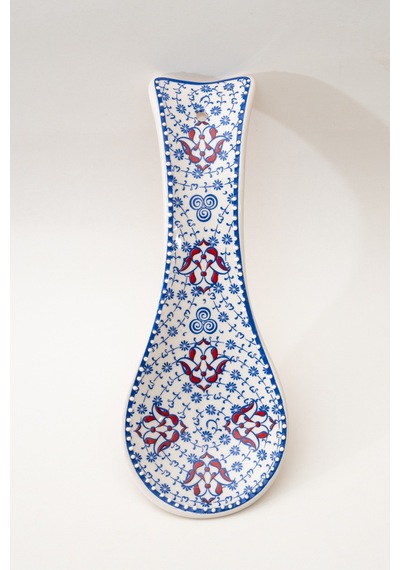 Lalin Blue Desenli Dekoratif Kirli Kaşıklık