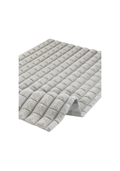 Apex Halı Diamante Peluş Halı 7005 Gri Renkli