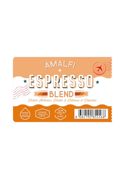Moliendo Amalfi Espresso Blend Kahve Çekirdek Kahve 6 x 1 KG