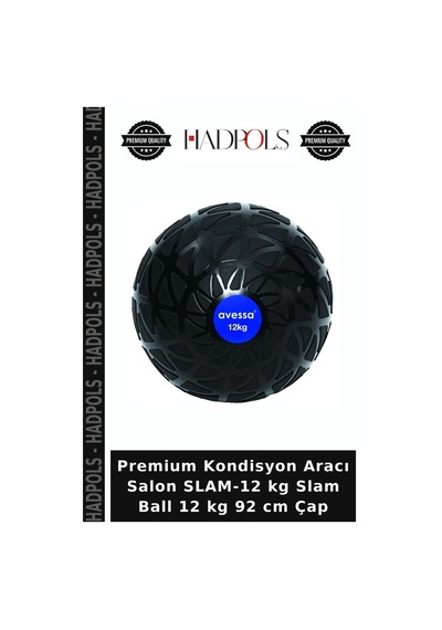 Premium Kondisyon Aracı Salon Slam-12 Kg Slam Ball 12 Kg 92 Cm Çap