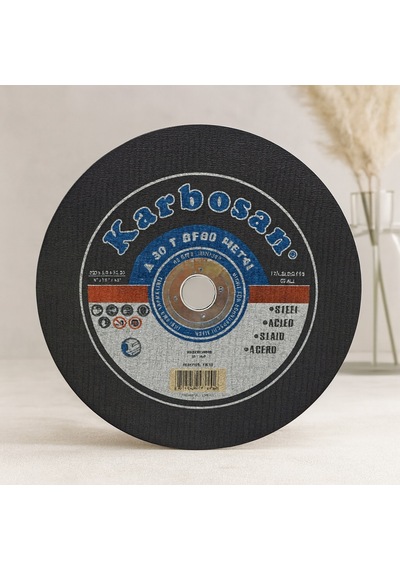 230mm Metal Kesici Disk 3.0mm 22mm Spiral Taş