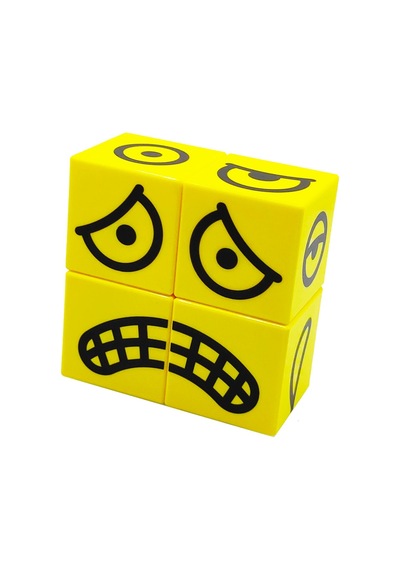Küpss Manyetik Bloklar Puzzle Suratlar Mıknatıslı Küp