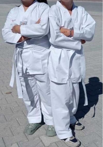 Nabız Taekwondo Nabız Tekvando Tekvando Acemi Elbise Kıyafeti Dobok Beyaz Yaka Beyaz