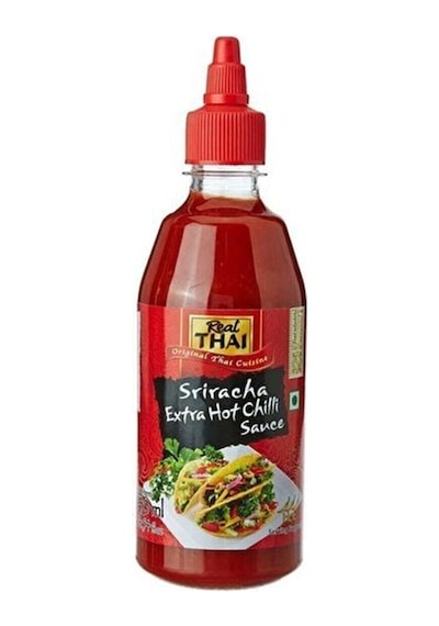 Real Thaı Sriracha Extra Hot Chili Sauce 430 Ml