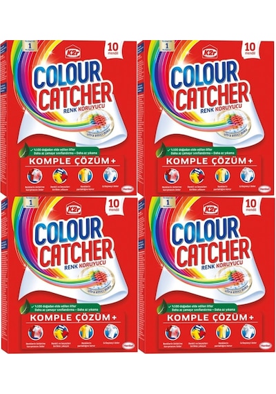 K2r Colour Catcher Renk Koruyucu Mendil 4 x 10'lu