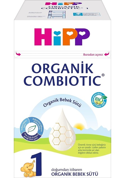 1 Organik Combiotic Bebek Sütü 800 Gr