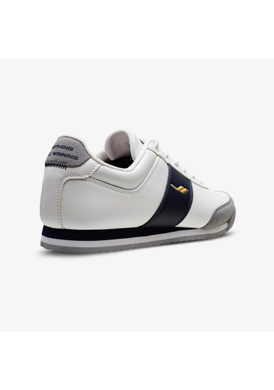 Lescon Flint 3 İnce Taban Erkek Sneakers Spor Ayakkabı Beyaz - Lacivert