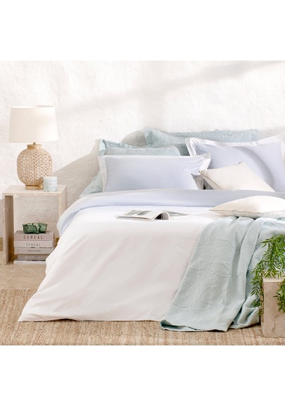 Aletta %100 Pamuk King Size Nevresim Seti 230x220 Cm Beyaz