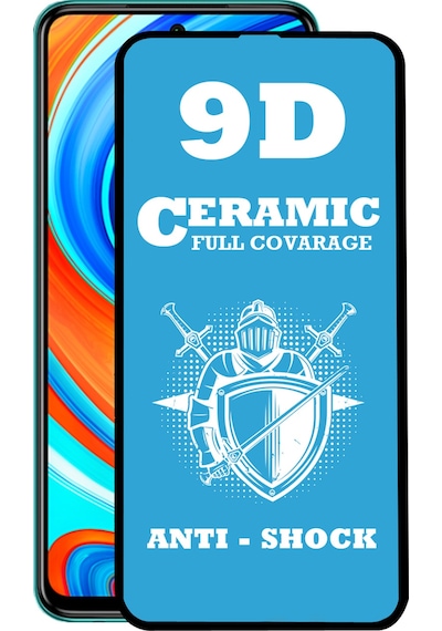 Xiaomi Redmi Note 9 ile Uyumlu Tam Kaplayan Seramik Nano Esnek Ekran Koruyucu