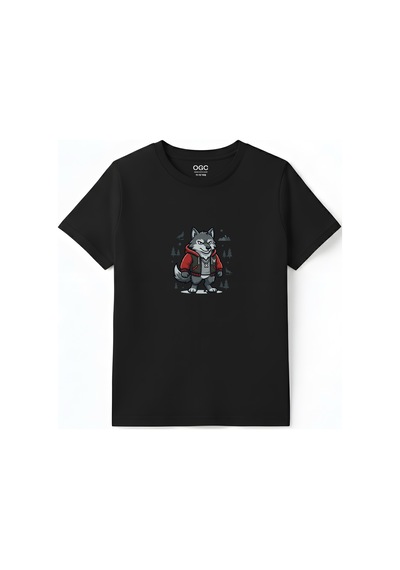 Ogc Wolfıe Çocuk T-shırt Siyah