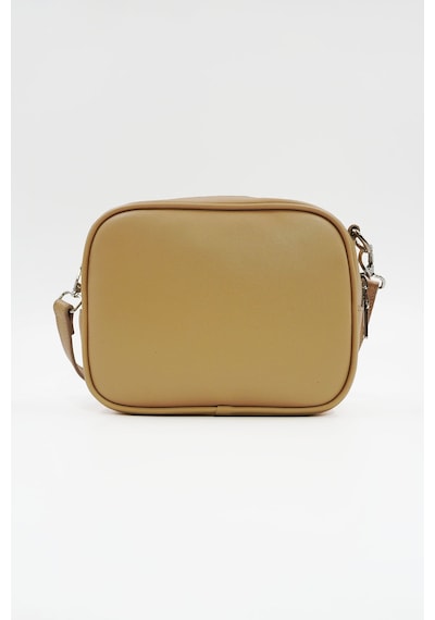 Küçük Boy Crossbody Çapraz Askılı Kadın Omuz Çantası Nude Nude