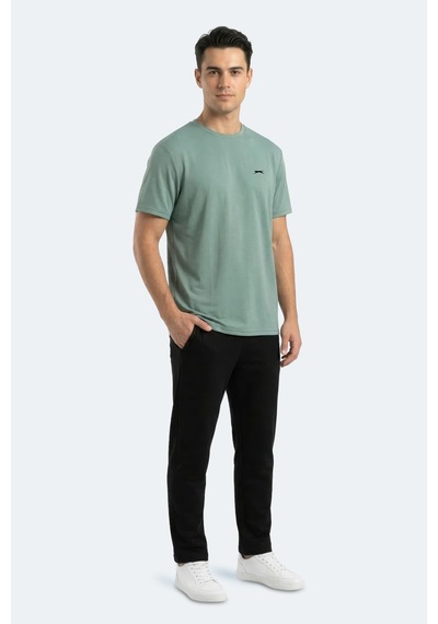 Slazenger Kayda Erkek Yeşil Tişört