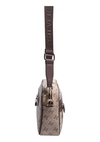 Kadın Silver Polo Sp1280-m178 Sılver Polo Çapraz Çanta Koyu Bej-kahve
