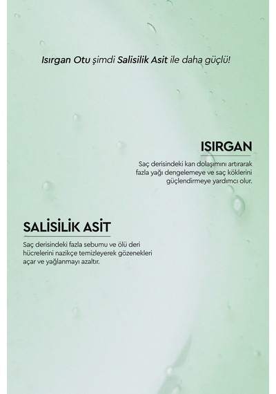 Otacı Yağ Dengeleyici Isırgan Şampuan Seti-saç Kremi Hediyeli