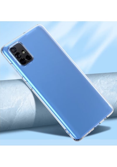 Samsung A51 Uyumlu Kamera Korumalı 3D Şeffaf Silikon Kılıf 455816767