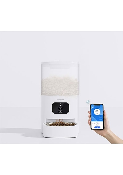 Pawgether F2s Kedi Ve Köpekler İçin Wifi Bağlantılı Otomatik Mama Kabı 4000 Ml 277-51006.01