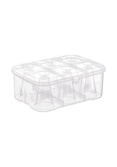 Lunaev 6lı Su Bardak - Kulplu Bardak Taşıma Aparatı Mutfak Düzenleyiciler 19 x 7 CM