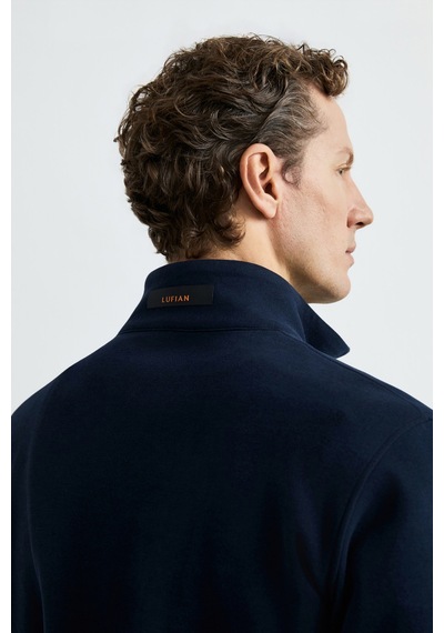 Lufian Chase Erkek Sweatshirt Lacivert Lacivert 112030213100200