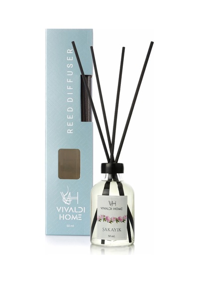 Vivaldi Home Şakayık Çiçeği Çubuklu Oda Kokusu Esansiyel Uçucu Yağ 50 ML