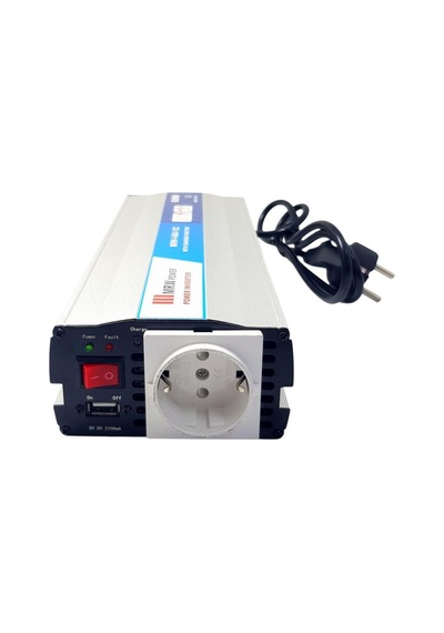 Mrwpower 600watt 12v-220volt Şarjlı Inverter Mrw-600-12c