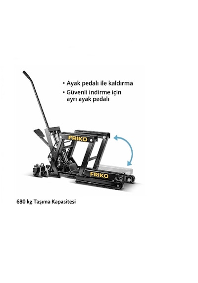 Ht- Friko Motorsiklet Lifti Krikosu 680kg