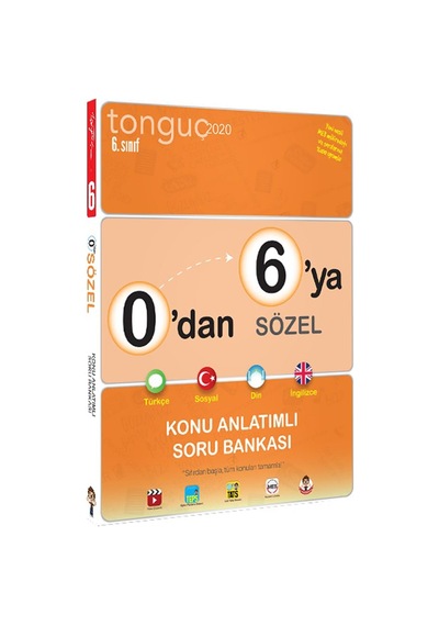 Tonguç Akademi 0'Dan 6'Ya Sözel Konu Anlatımlı Soru Bankası N11.3870