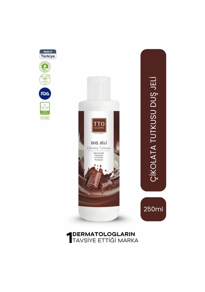 Tto Clinic Çikolata Tutkusu Duş Jeli 250 Ml - Panthenol Ile Cildinizi Onarın