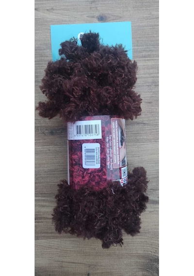 1 Adet Puffy Furlove 493 Elle Örülen Kalpli Yastık Bebek Battaniyesi Örgü Ipi