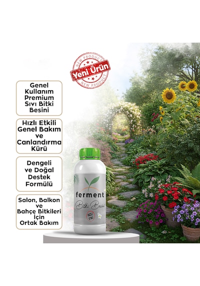 Bitki Besini İkili 250 Ml 2 Adet Hızlı Etkili Genel Bakım Ve Canlandırma Kürü 250 ML