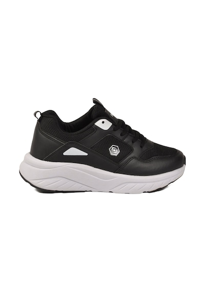 Ayakmod Siyah Beyaz Fileli Hafif Unisex Spor Ayakkabı 2105 Z Siyah - Beyaz
