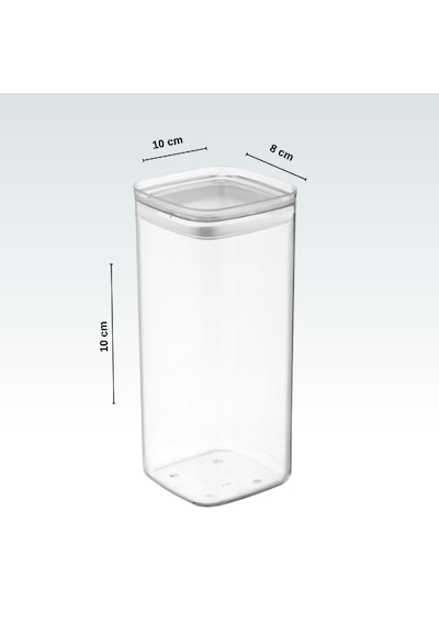 Wniltuglobal Chef Food Box Kare Saklama Kabı 2100 ML