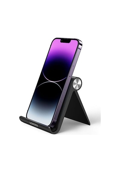 Çok Açılı Masaüstü Telefon Standı Siyah
