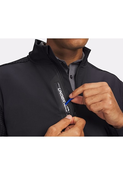Under Armour Ua Drıve Pro Hybrıd Hz Erkek Günlük Sweatshirt 6013935-001 Siyah