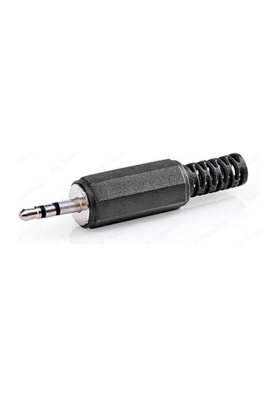 2.5mm Stereo Erkek Jak Lehim Konektörü