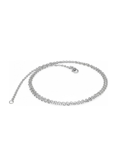 Fm Minik Boy Beyaz Çelik Kolye 0.5mm 3183cek003 Gümüş