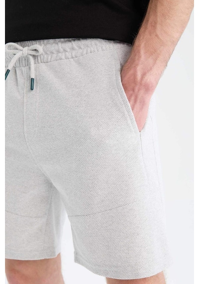 Defacto Slim Fit Dar Kesim Dar Paça Şort W7965az25smgr363 Gri