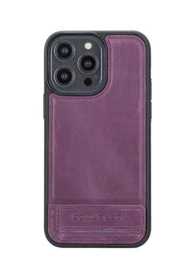 Bouletta Apple İphone 14 Pro Max Uyumlu Deri Standlı Kapak Cz7