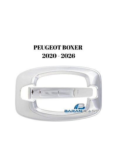 Peugeot Boxer 2020 2021 2022 2023 2024 2025 2026 Uyumlu Krom Dış Kapı Kolu Kaplama Kapağı Ve Çerçevesi Tekli
