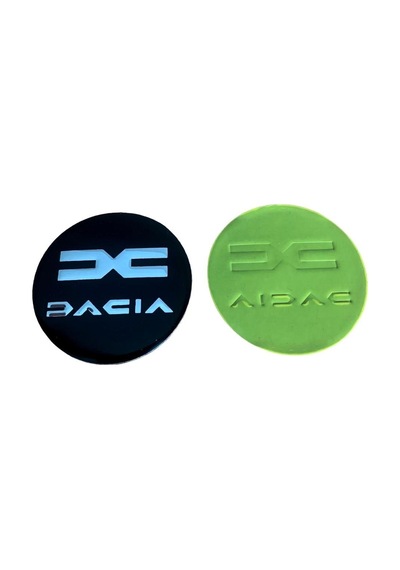 Dacia Alüminyum Jant Göbeği Yapıştırma 55mm 4 Adet