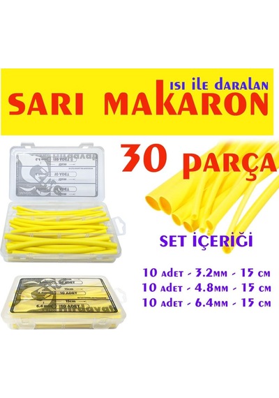 Sarı Makaron Seti