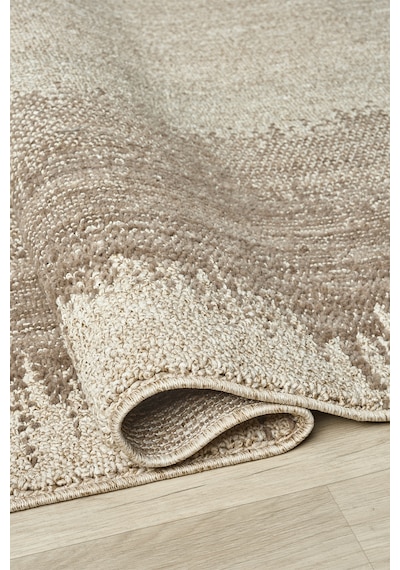 Mariesse Home Wool Serisi Bukleli Yumuşak Dokulu İskandinav Dokuma Halı 1084-kahve