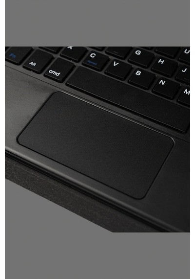 Fuchsia Galaxy Tab S10 Fe Plus İle Uyumlu Savvy Keyboard Bluetooh Bağlantılı Standlı Klavyeli Tablet Kılıfı Klavyeli Kılıf