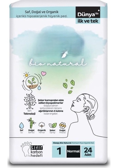Mey İthalat Premium Plus Normal Ped 24 Adet