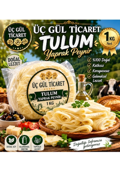 Yaprak Tulum Peynir 1 Kg