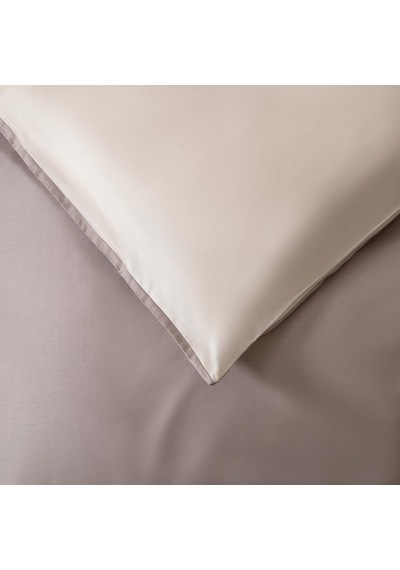 Bettıe %100 Pamuk King Size Nevresim Seti 230x220 Cm Bej/tas