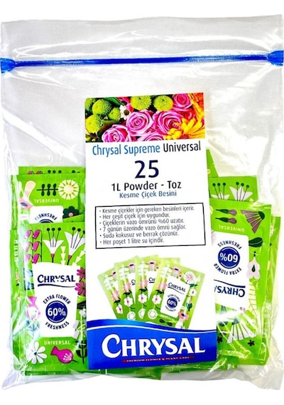 Chrysal Universal Supreme Sachet 1l '25'li Paket' Diğer