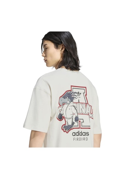 Ks1633-e Adidas Varsıty Bırd T Erkek T-shirt Beyaz Ks1633-e