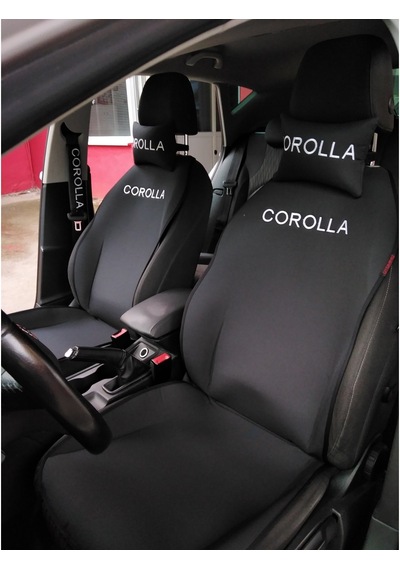 Toyota Uyumlu Corolla Nakışlı Ön Ikili Oto Koltuk Kılıfı