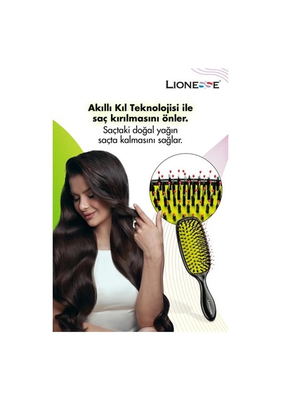 Lionesse Elektriklenme Önleyici Saç Fırçası 8910 Diğer